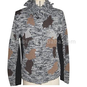  Ladies` Wool Knitted Sweater ( Ladies` Wool Knitted Sweater)