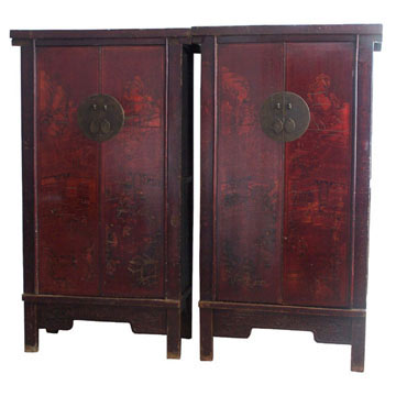  ShanXi Gold Painted Cabinet