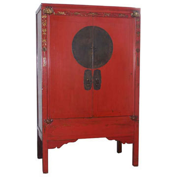  Chinese Antique Wedding Cabinet