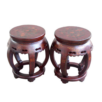  Chinese Reproduction Painting Stools (Картина китайского Воспроизведение Табуреты)