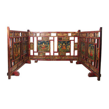  Chinese Tibetan Style Surround Screens