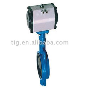  Manual and Pneumatic Centerline Butterfly Valve (Ручной и пневматический клапан осевой бабочка)