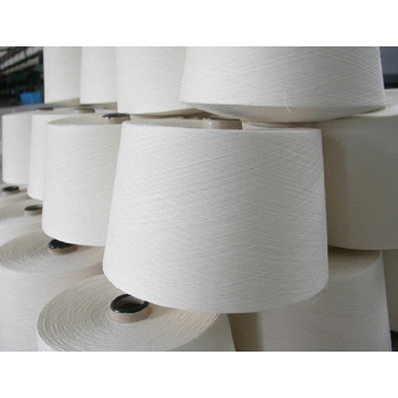  Cotton Polyester Blended Carded Yarn 40s (Polyester coton cardé Blended Fils 40s)