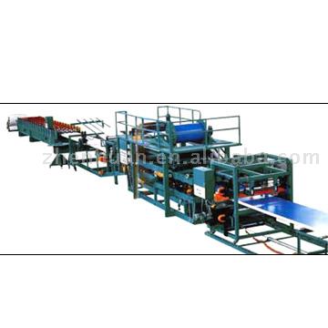  Continuous Sandwich Panel Production Line (Непрерывное производство сэндвич панелей линия)