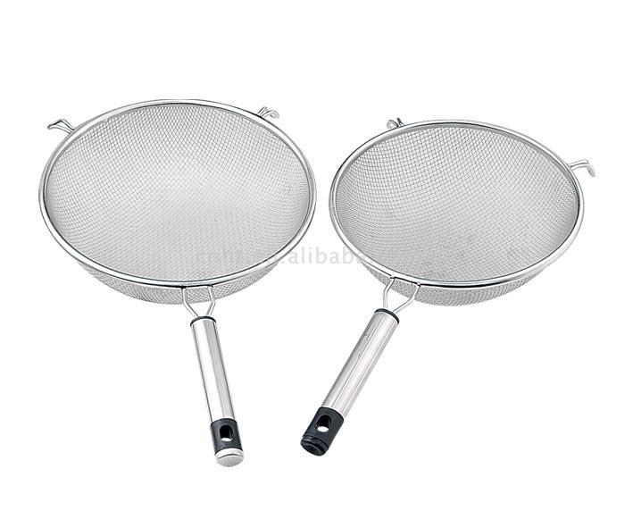  Frying Strainers with Steel Handle ( Frying Strainers with Steel Handle)