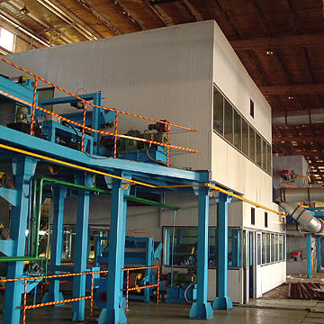  Color Coated Aluninum Line (Color Line Coated Aluninum)