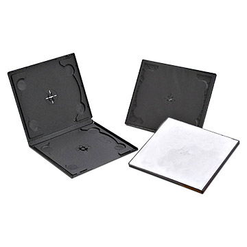  7mm Double Black Short DVD Case ( 7mm Double Black Short DVD Case)
