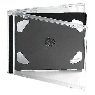  10mm Double Black Jewel Case ( 10mm Double Black Jewel Case)