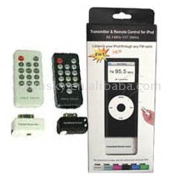  FM Transmitter & Remote Control for iPod (FM передатчик & Remote Control для IPod)