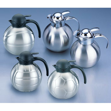  Stainless Steel Ball Shape Coffee Pots (Нержавеющая сталь Ball форма Кофе Горшки)