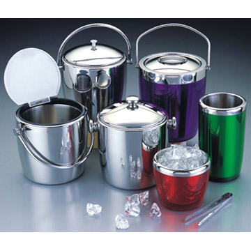  Stainless Steel Ice Buckets And Wine Coolers (Edelstahl Eiseimer und Weinkühler)