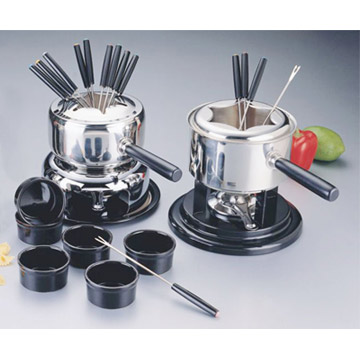  Stainless Steel Fondue Sets (Нержавеющая сталь Фондю наборы)