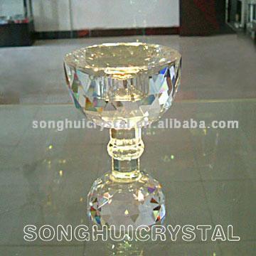  Crystal Candleholder ( Crystal Candleholder)