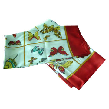  Satin Print Scarves (Атласные шарфы для печати)