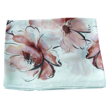  Chiffon Print Scarf ( Chiffon Print Scarf)