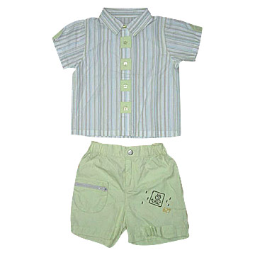  Baby Short-Sleeve Shirt and Trousers (Baby коротким рукавом рубашку и брюки)