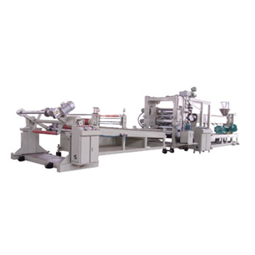  PET Sheet / Film Extrusion Line (PET-Folien / Folienblasanlage)