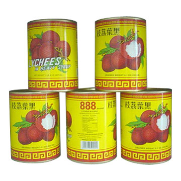  Canned Lychee (Conserves de Lychee)