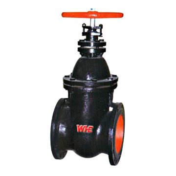  Flange Cast Iron No-rising-stem Gate Valve (Aus Guss Nr. steigenden Stamm-Schieber)