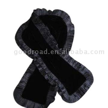  Reversible Scarf with Two Purfle ()