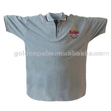  Jacquard Collar Polo Shirt (Жаккардовые воротник рубашки поло)