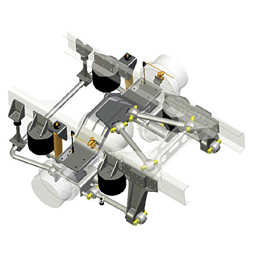  Four Conneting Rods Rear Air Suspension (Quatre Se Connecter Rods Suspension pneumatique arrière)