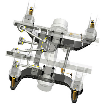  Four Connecting Rods Air Suspension (Quatre Bielles Suspension pneumatique)