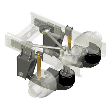  Load Axle Rear Air Suspension ( Load Axle Rear Air Suspension)