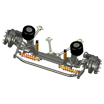  Movement Axle Air Suspension (Движение ось пневматическая подвеска)