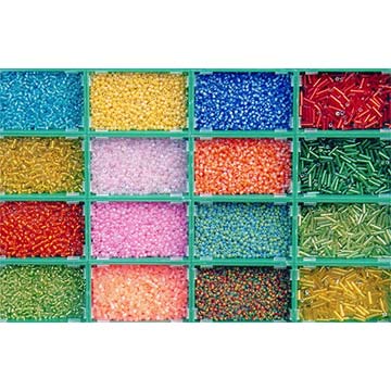  Color Glass Beads (Цветные стеклянные бусы)