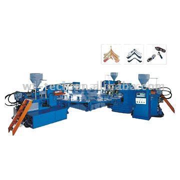  Plastic Footwear Injection Moulding Machine (Пластиковая обувь Термопластавтомат)