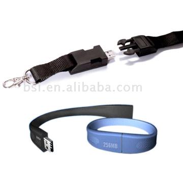  Silicon USB Bracelets and USB Lanyard (Кремний USB Браслеты и USB Ремешок)