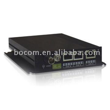 1-Kanal Video Fiber Transceiver (1-Kanal Video Fiber Transceiver)