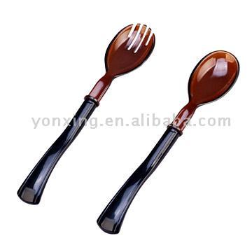  Salad Spoon and Fork (Salade de cuillère et fourchette)