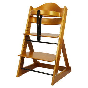  Wooden High Chair ( Wooden High Chair)