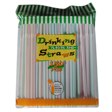  Flexible Drinking Straws (Гибкая Питьевая Соломинки)