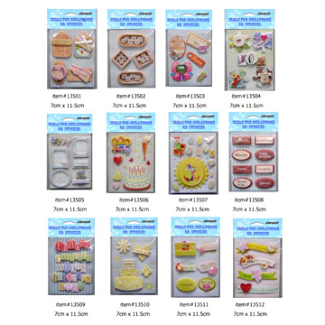  3D Stickers (3D Наклейки)