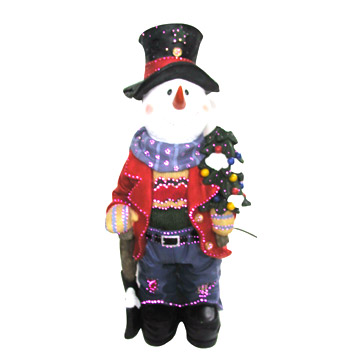  Christmas Snowman (Рождественский снеговик)