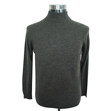  Men`s High Collar Pullover ( Men`s High Collar Pullover)