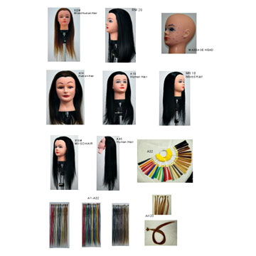  Hair Extensions and Mannequins (Наращивание волос и манекены)