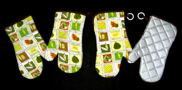  Oven Mittens (Backofen Fäustlinge)