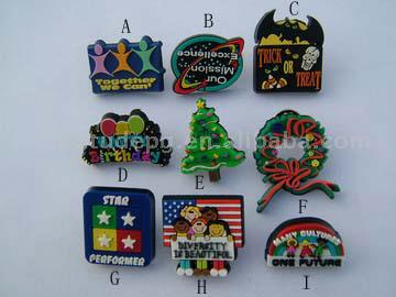  Rubber PVC Pins ( Rubber PVC Pins)