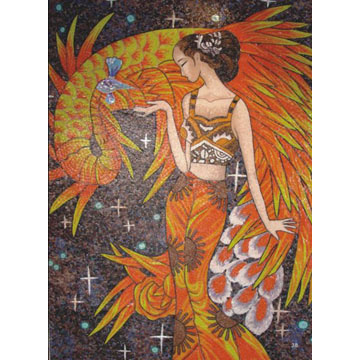  Glass Mosaic Mural ( Glass Mosaic Mural)