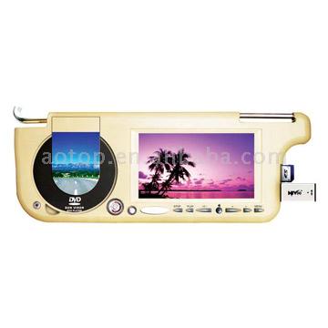  8.5" Sun Visor LCD Monitor with DVD