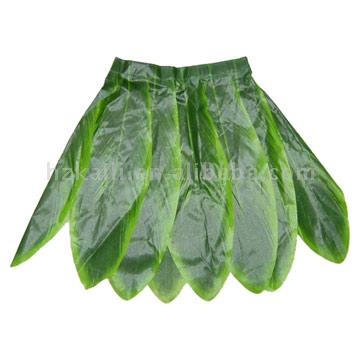  Banana Leaves Hula Skirt (Feuilles de bananier Hula Skirt)