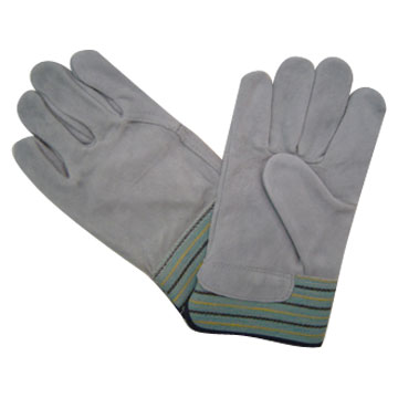  Cow Split Leather Gloves ( Cow Split Leather Gloves)