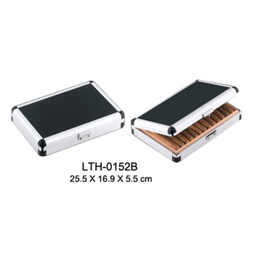  Aluminium Cigar Case