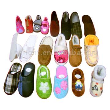  Slippers, Vulcanized Shoes, Hotel Slippers, Injection Slippers (Chaussons vulcanisé Chaussures, Chaussons Hôtel, Injection Chaussons)