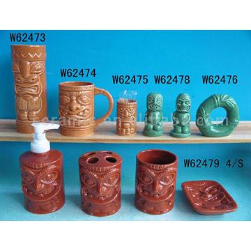  Ceramic Tiki items (Керамические Тики пунктам)
