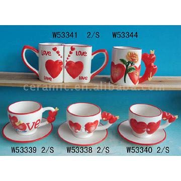  Ceramic Valentine`s Day Gifts (Céramique Saint Valentin Cadeaux)